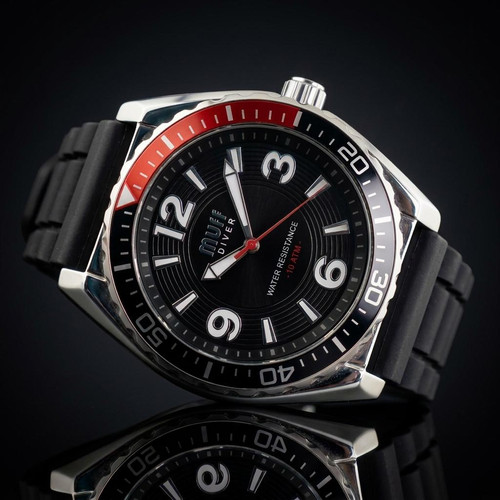 Muff diver watch - muff, st.steel