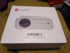VIVIMAGE EXPLORER 2 VIDEO PROJECTOR. WITH REMOTE.