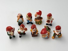 9x Kinder Surprise Gnome Vintage 1990s Figures Ferrero Bundle