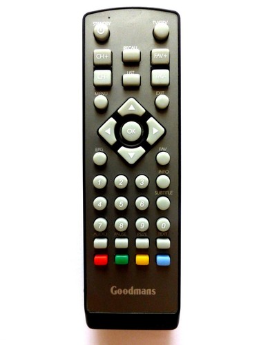 Goodmans freeview box remote - box,