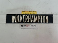 Wolverhampton - National Destination Bus Blind Mar6 26”x5” - Perfect GIFT