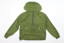Bershka Womens Green XS Anorak