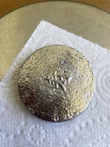 Qing dynasty marked lead - , token