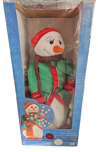Gemmy snowflake spinning - gemmy-,