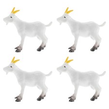  4pcs Mini Simulation PVC Farm