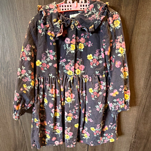 Girls 24m grey - 18-24m, floral