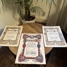3 Antique Temperance