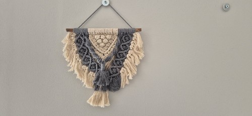Macrame wall hanging - macrame,