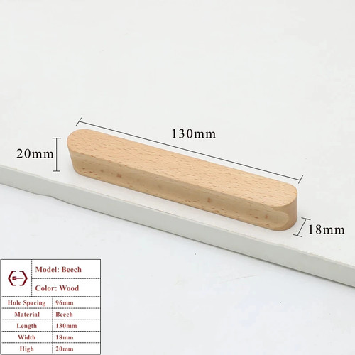 Wood cabinet handles walnut - handles,