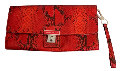 Karen millen red python effect - karen,