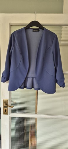 Womens mid blue sleeve - blue, 3/4