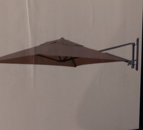 Parasol wall mounted - wall, luxury