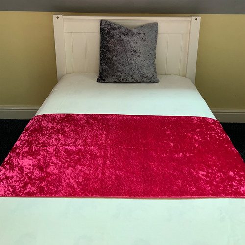 Bling crushed velvet bed - bling,
