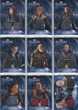 2013 Upper Deck Thor Dark World Costume Memorabilia Relic Card Selection