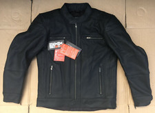 RST Interstate 3 Mens Leather Motorcycle Motorbike Jacket Size UK 40" chest (D5)