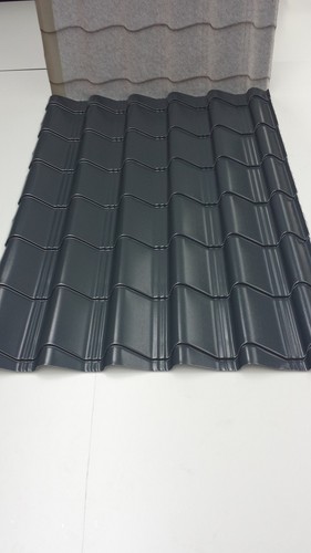 Tile effect roofing sheets - tile,