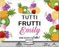 TUTTI FRUTTI FRUIT CUTIE