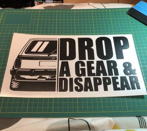 Ford fiesta mk1 - xr2, vinyl