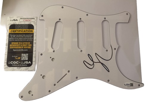 Miley cyrus signed guitar - cyrus,