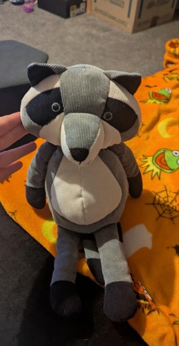 Jack and lily raccoon grey - 13",