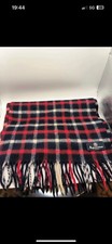 Red check Aquascutum Scarf