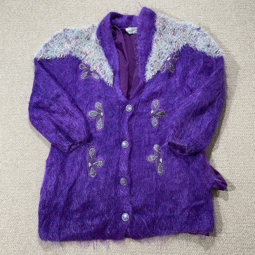 Vintage mohair cardigan womens - vintage,