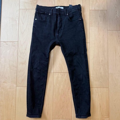 Zara skinny denim black eur42 - zara,