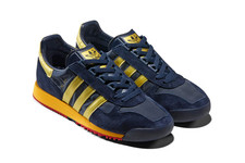 Adidas SL80 SPEZIAL Navy/Gold Retro Runner Trainers UK 10.5 - Brand new