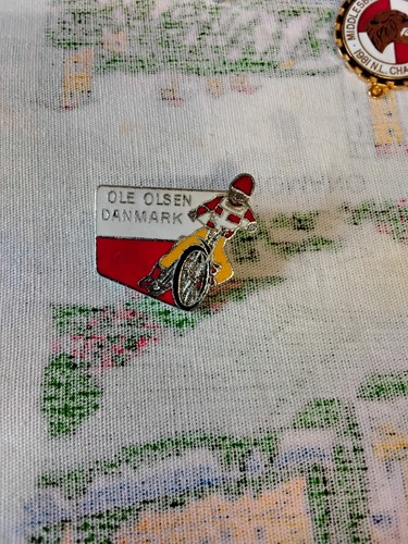 Ole olsen speedway badge in - ole,