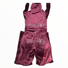 Playboy Gems Velour Wine Tone