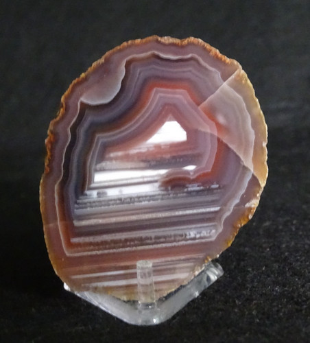 Mozambique agate half nodule - agate,
