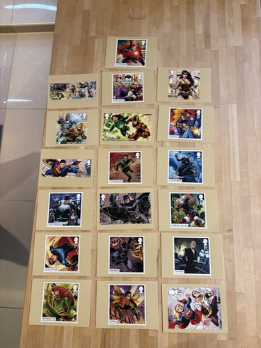 Comics post cards - dc,
