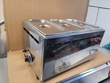 LPG 3 Pot Wet Bain Marie Commercial Catering  Top Quality  Used Few Times 