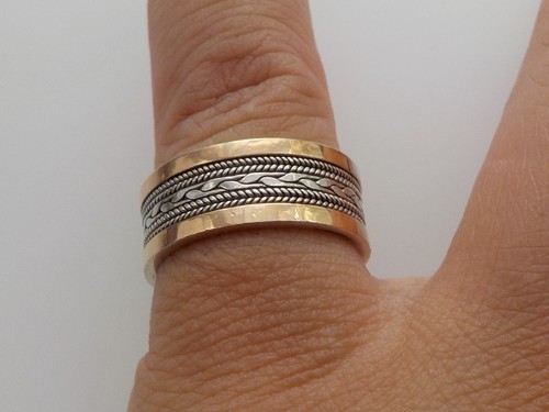 18ct gold and - gold, silver