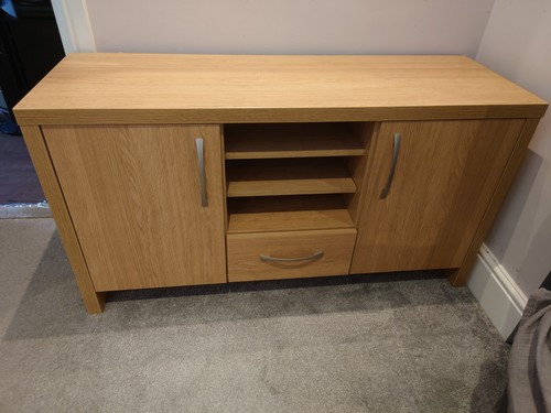Oak effect stand - effect,