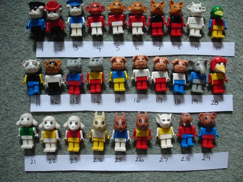Lego fabuland figures multi - -,