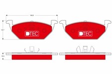 ✅Fits TRW GDB1984DTE Brake Pad Set, disc brake   ⭐UK Seller⭐