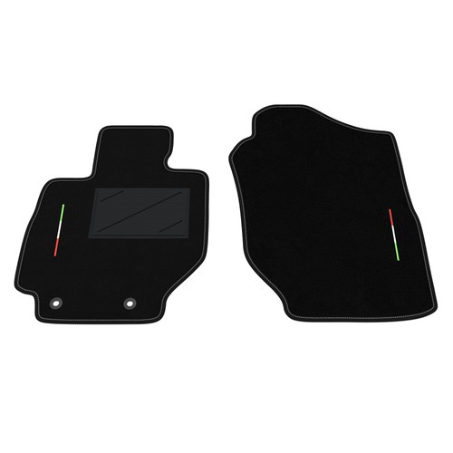 Front floor mats pieces - front,