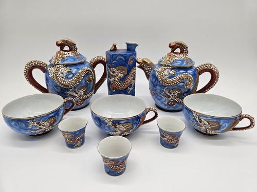 Japanese kutani dragonware - japanese,