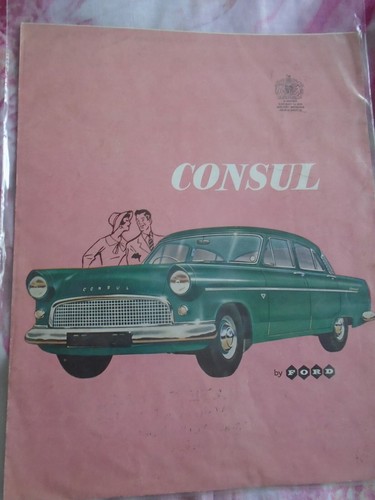 Ford consul range brochure - range,