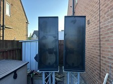 Dual 12” Unloaded Speaker Cabinets (pair)