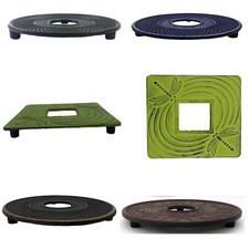 Trivet Hot Plate & Pot Stand, Cast Iron Worktop Protector by Buckingham