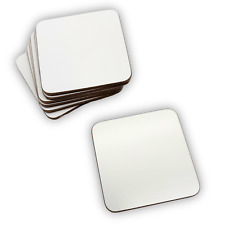 Blank Sublimation Coasters MDF Table Placemats Matte Finish Cork Back Heat Press