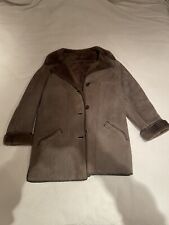 Ladies Brown Sheepskin Coat by Antartex of Loch Lomond Medium