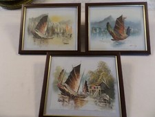 SET 3 Canvas Oil Paintings