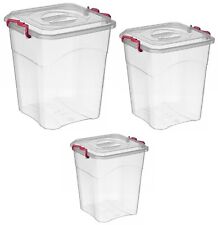Plastic Storage Box with Lid