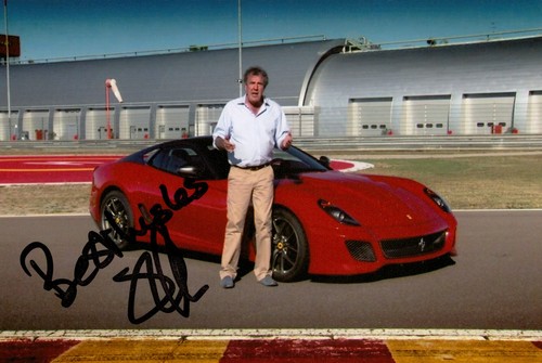 Jeremy clarkson hand signed - jeremy,