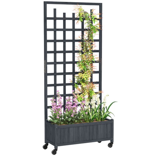 Outsunny wooden trellis - outsunny,