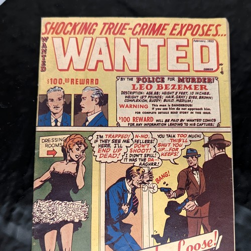 Wanted comics orbit 1952 - comics, #45