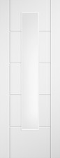WHITE LAMINATE LADDER GLAZED